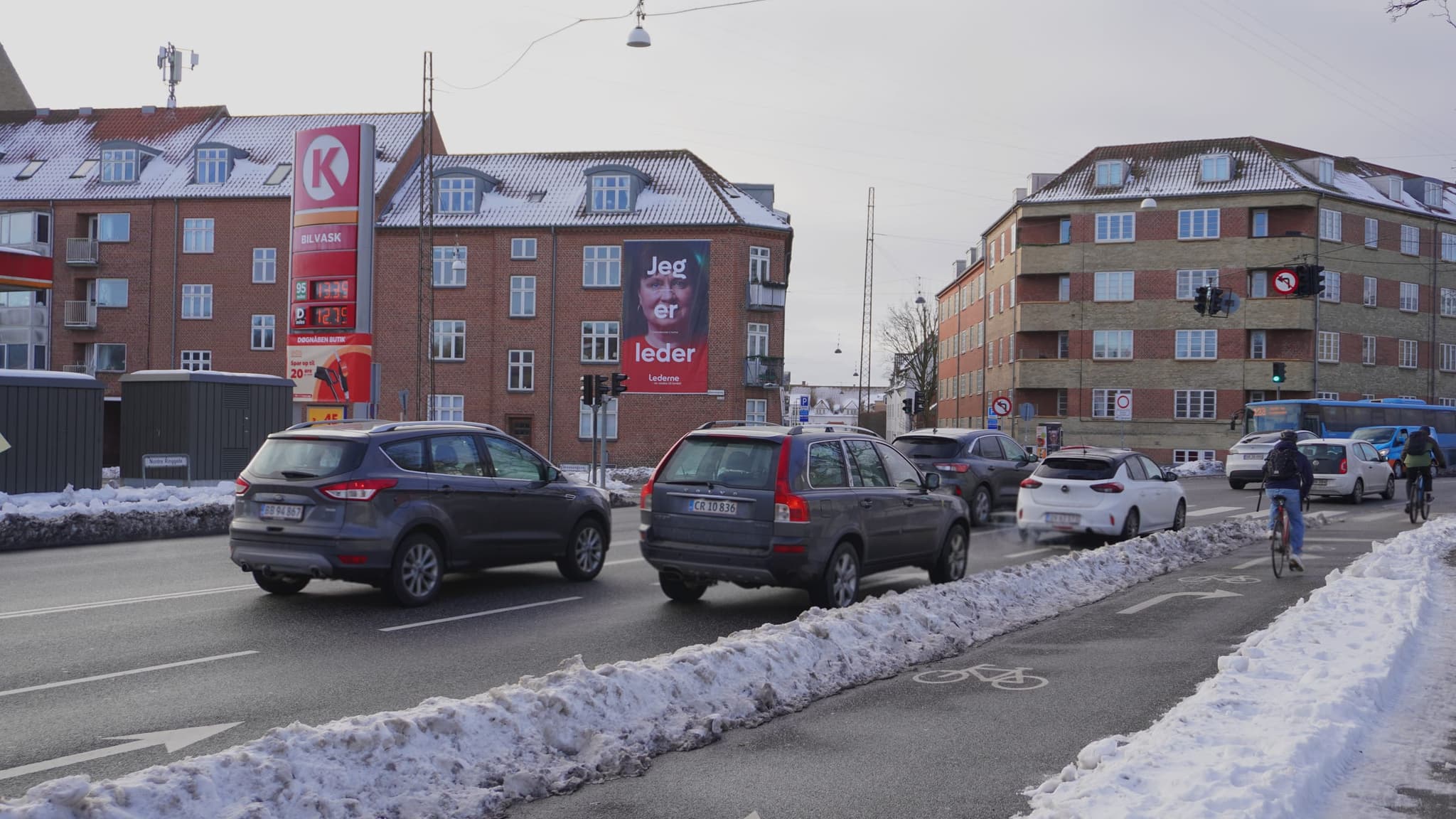 Lederne – Aarhus, indfaldsveje