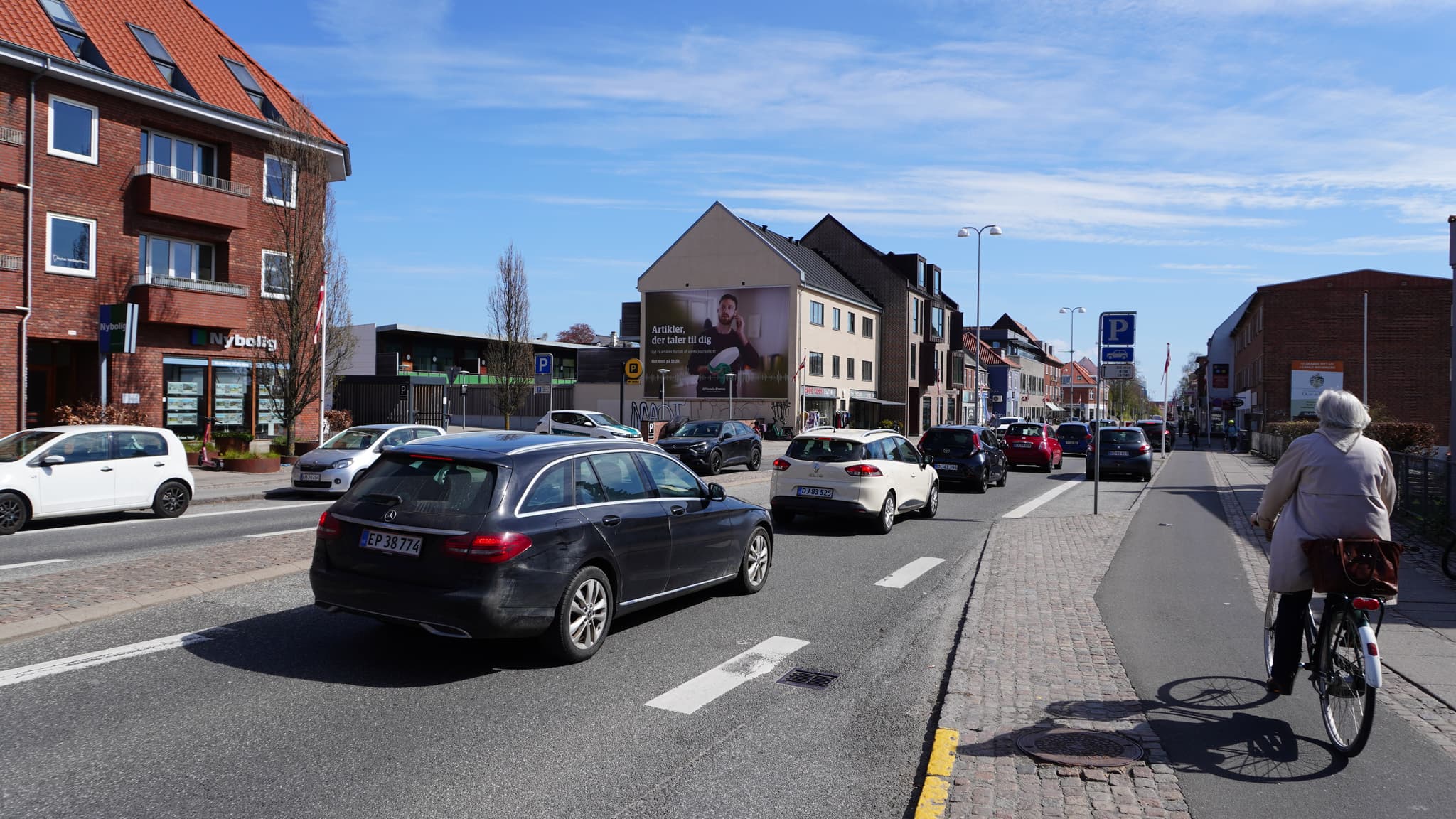 Facadereklame Silkeborgvej – Aarhus